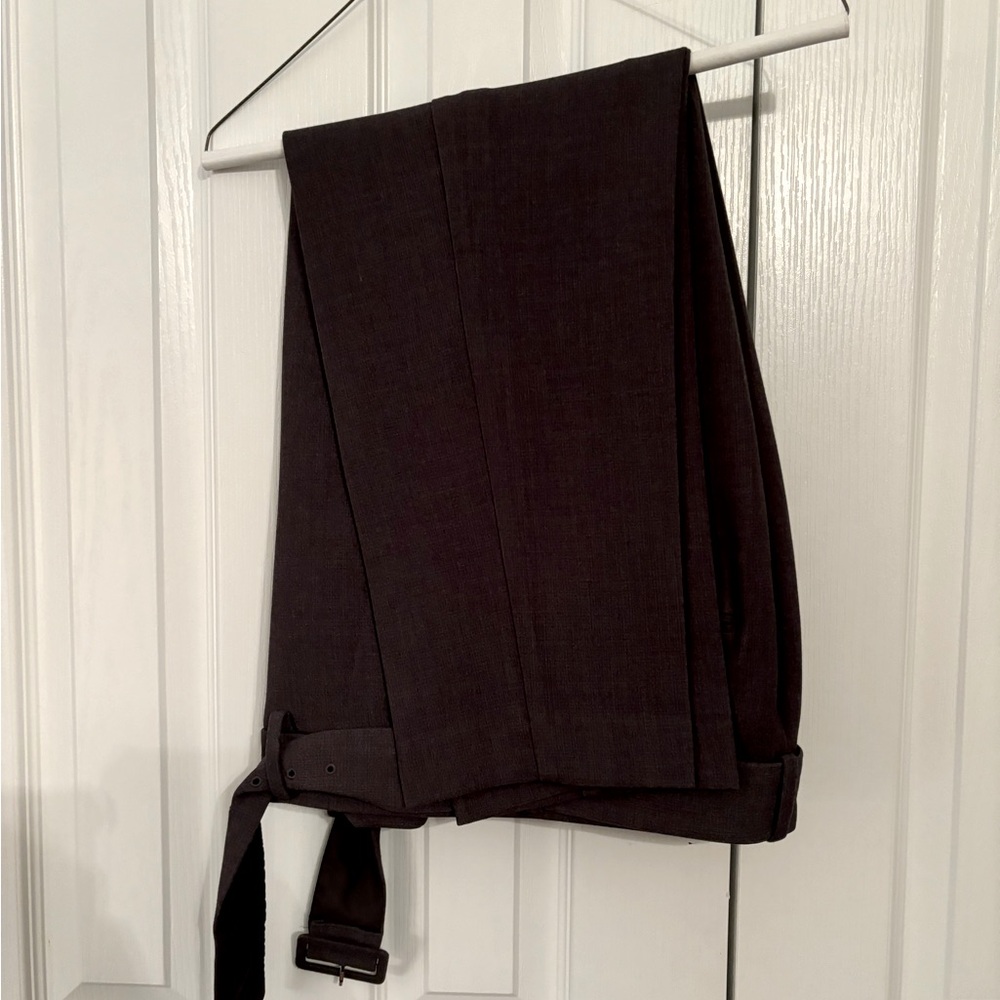 Ann Taylor Dark Grey Pants w/belt